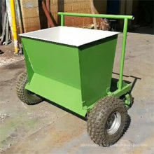 Ao Lai machinery production four wheel lawn sand filling machine hand push type sand Infill machine for artificial turf